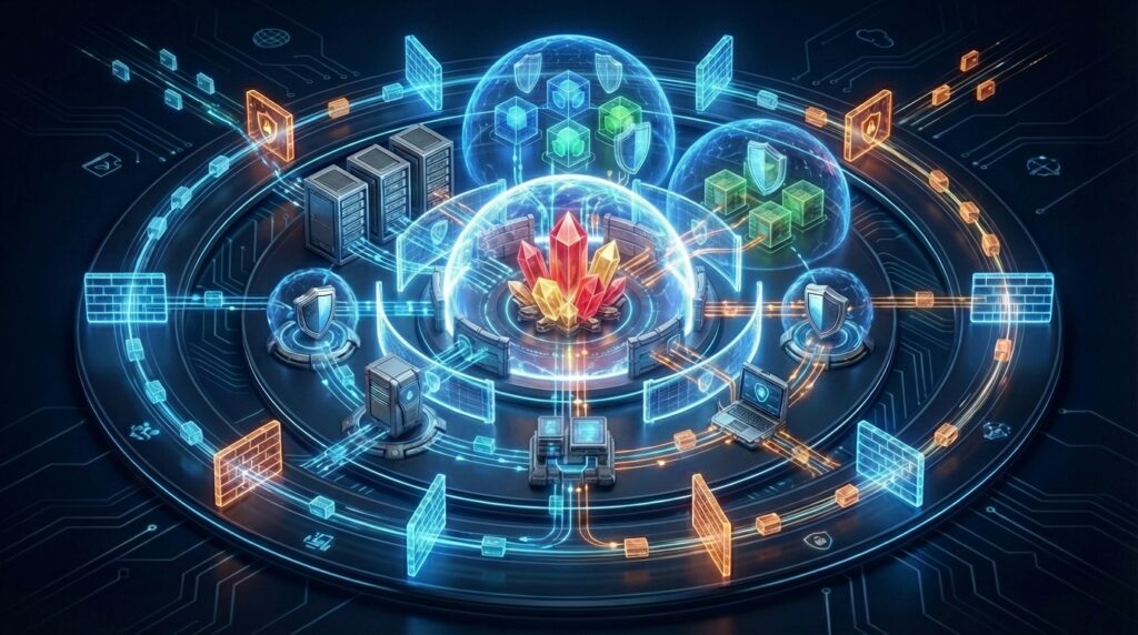 Controles de seguridad: red, infraestructura y datos